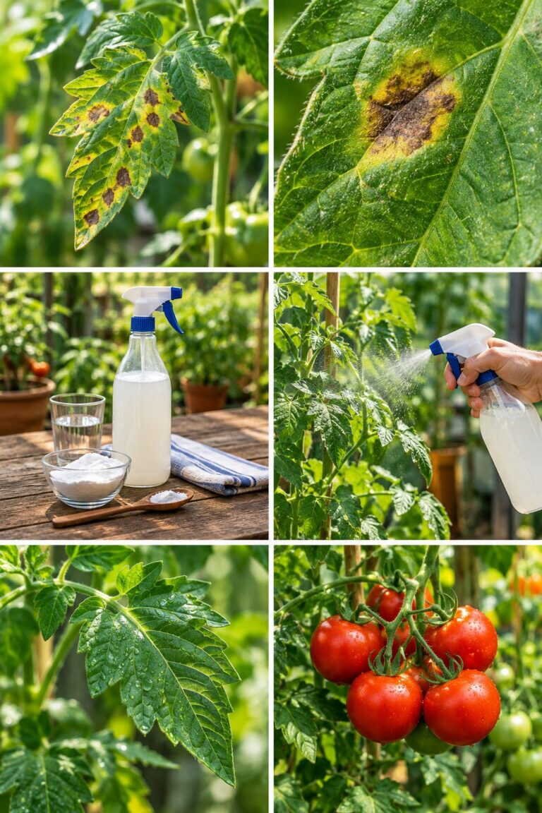Mildiou sur les tomates : le bicarbonate en prévention, pas en curatif