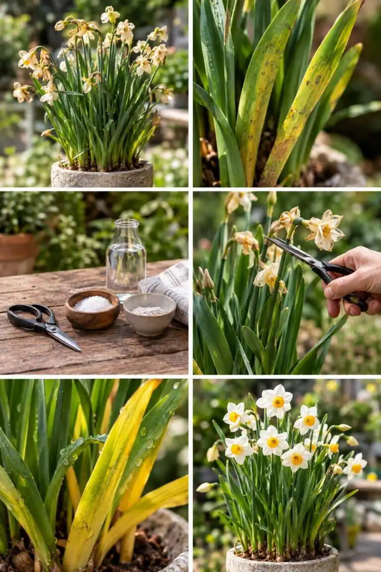 Narcisses fanés : ne coupez pas les feuilles, sinon rien l&rsquo;an prochain