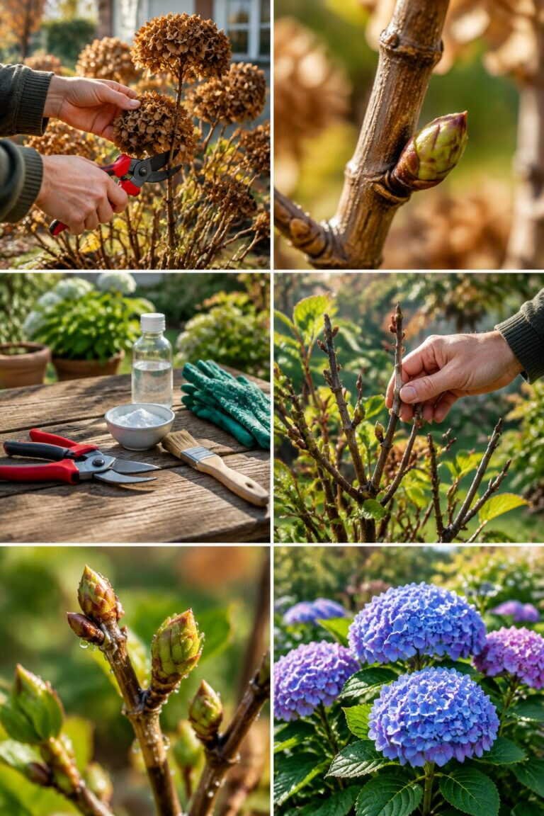 Ne taillez surtout pas l&rsquo;hortensia à l&rsquo;automne : voici pourquoi
