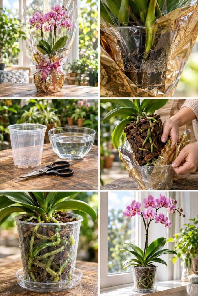 Orchidée offerte : les 3 gestes à faire dès le premier jour