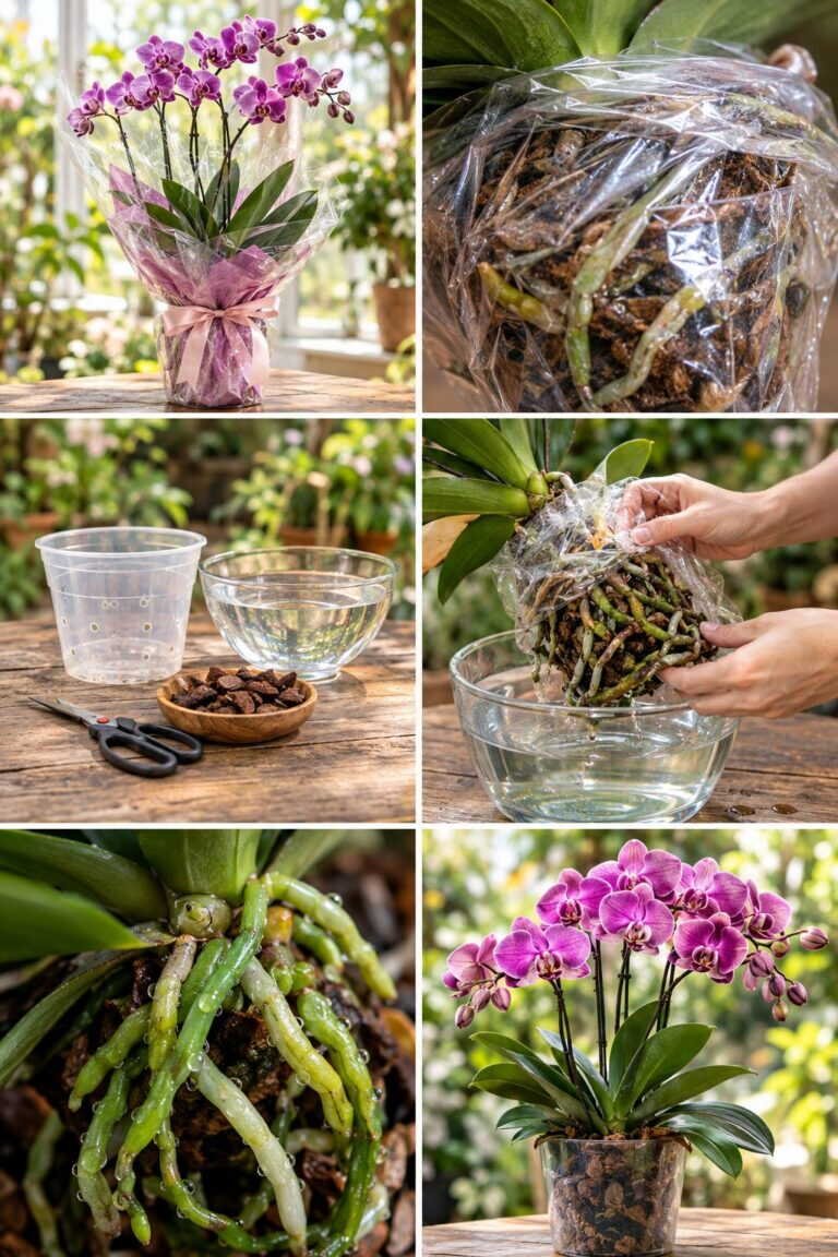 Orchidée offerte : les 3 gestes du premier jour