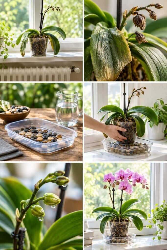 Orchidée près du radiateur : l'erreur d'hiver qui la tue en un mois