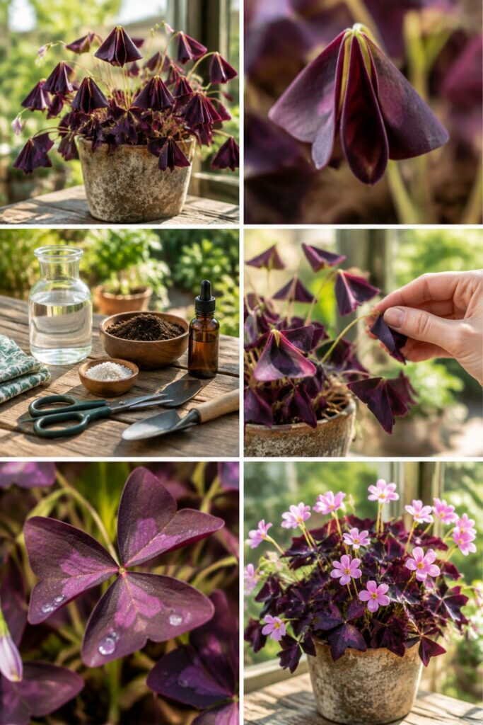 Oxalis : ses feuilles se ferment le soir et s'ouvrent le matin, voici pourquoi