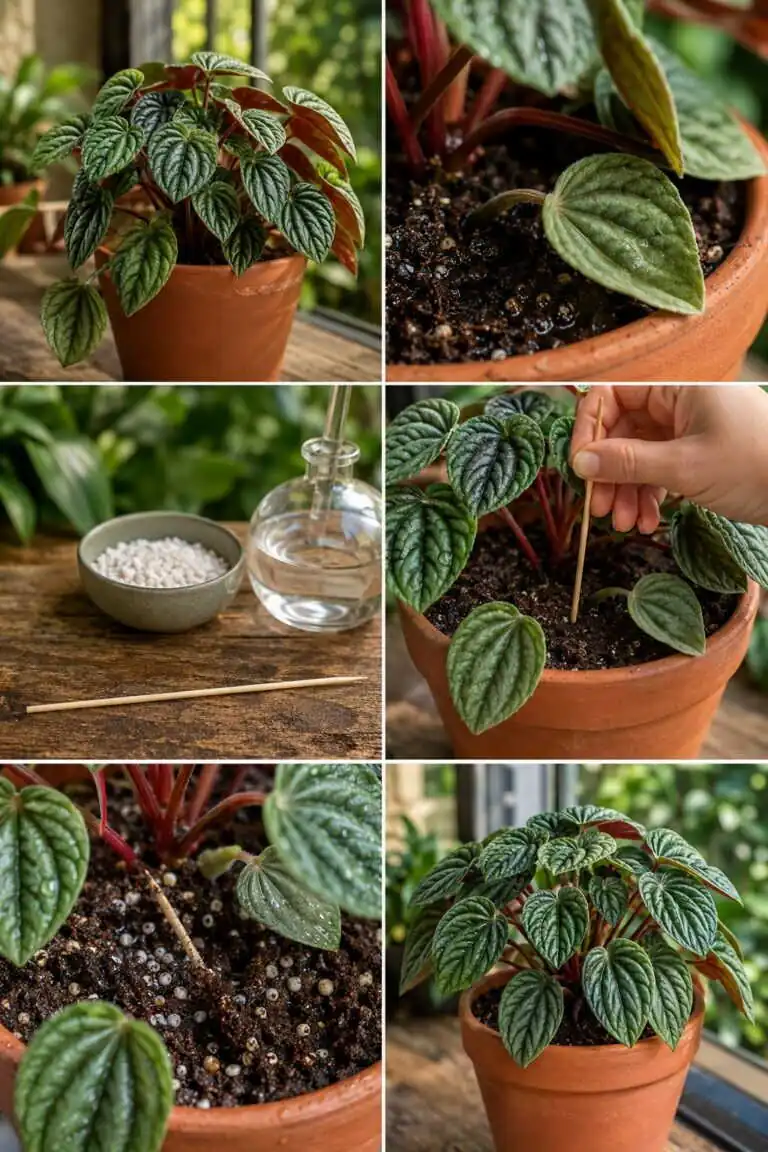 Peperomia aux feuilles molles : elle a soif même si la terre semble humide, voici pourquoi