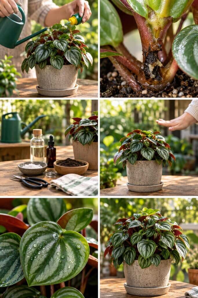 Peperomia : la plante qui meurt si vous vous en occupez trop