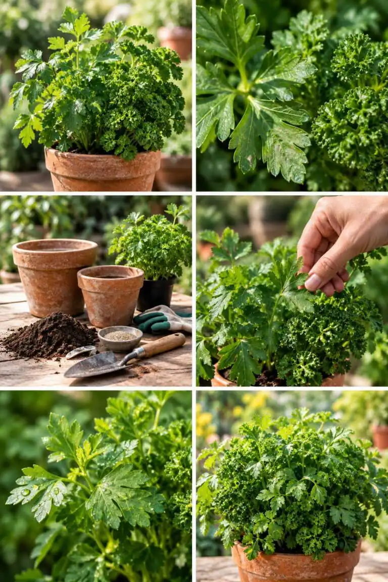 Persil plat ou frisé : celui qui pousse le mieux en pot (et qui a le plus de goût)