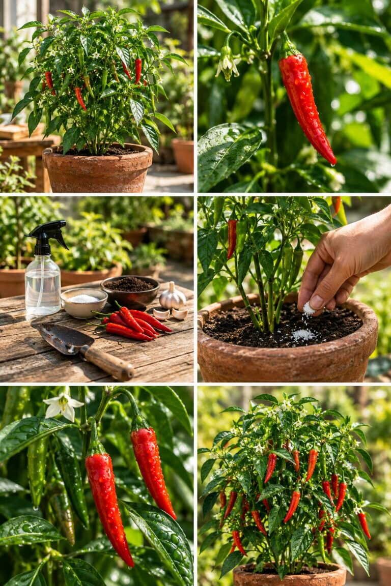 Piments en pot : plus il a chaud, plus il pique