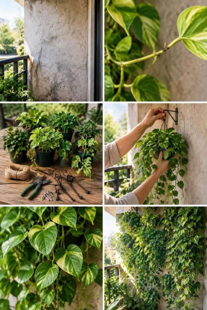 Plantes retombantes pour cacher un balcon moche : le top 6