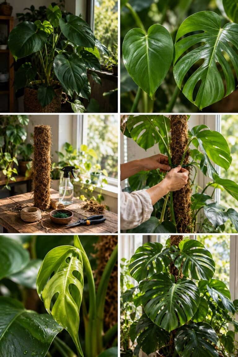 Pourquoi les feuilles de votre monstera restent entières (et comment les faire se découper)