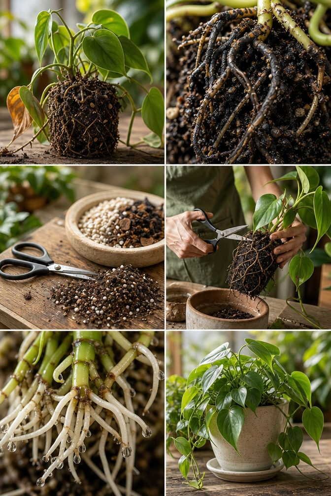 Pourriture des racines : sauver une plante en 5 étapes