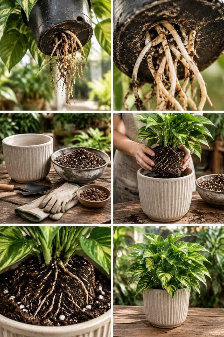 Racines qui sortent par le trou du pot : vous avez 15 jours pour agir