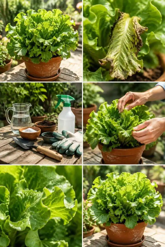 Salade sur balcon en plein été : à mi-ombre ou elle monte en 10 jours