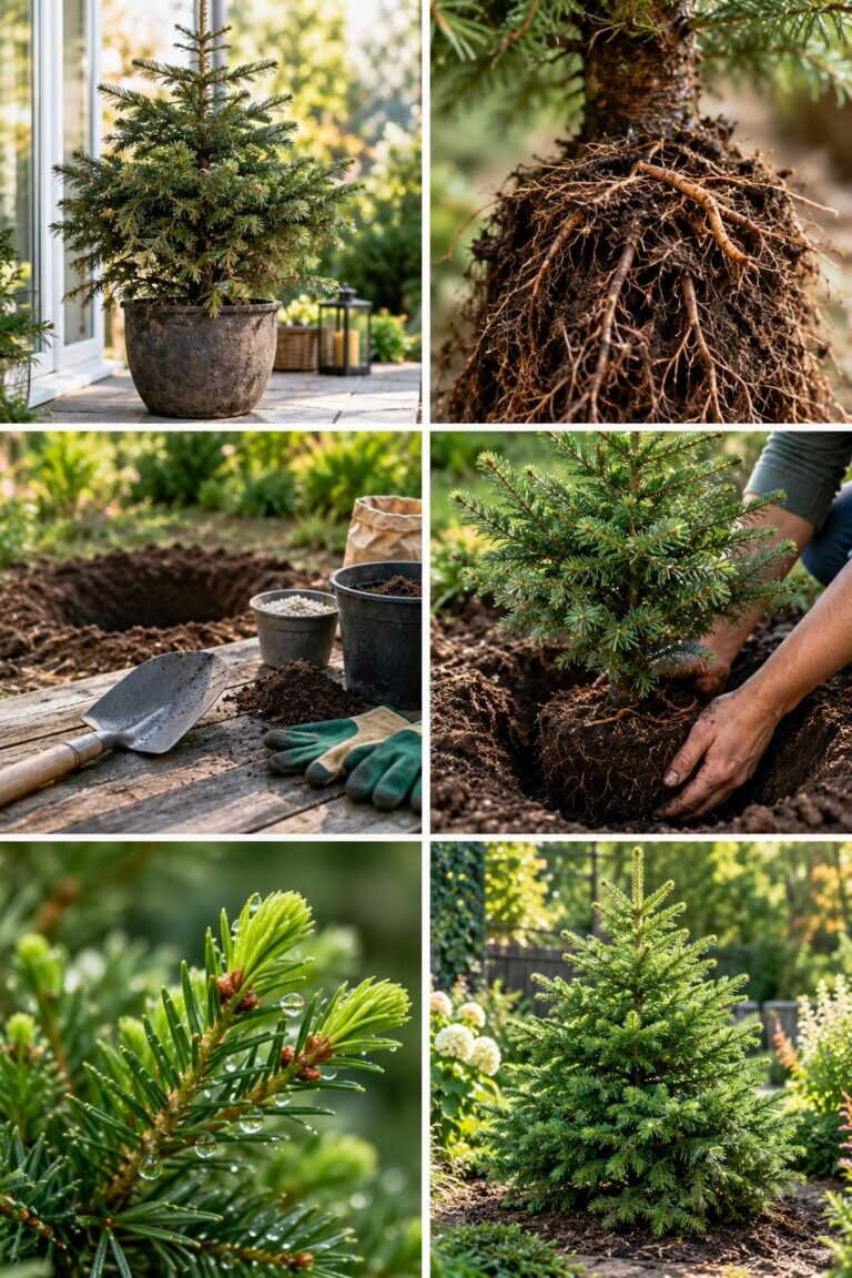 Sapin de Noël en pot : le replanter au jardin, les conditions pour que ça marche