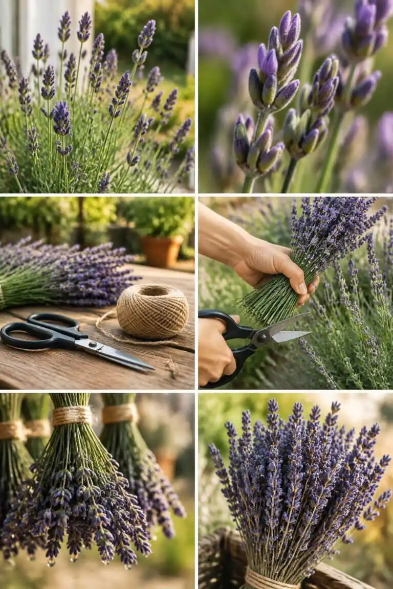 Sécher la lavande : la couper avant que les fleurs s&rsquo;ouvrent