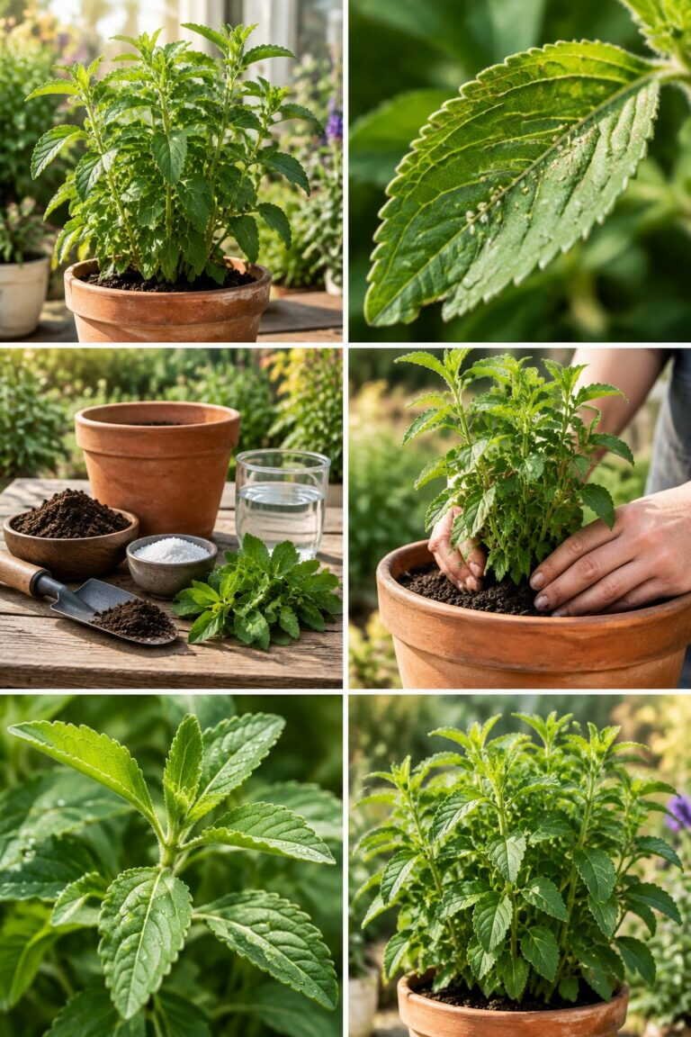 Stévia : la plante qui remplace le sucre pousse en pot sur le balcon