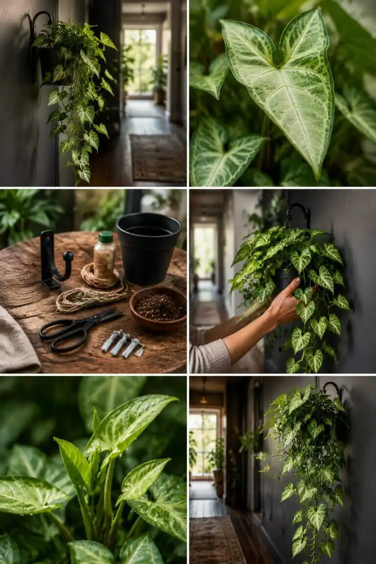 Syngonium : la plante qui pousse dans un couloir sans fenêtre