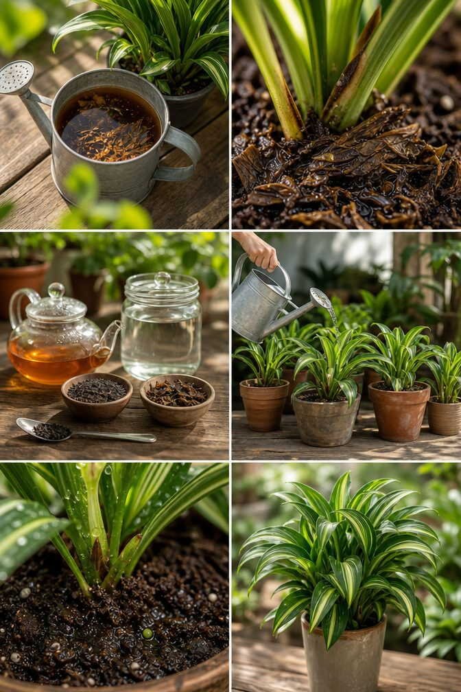 Thé froid dans l&rsquo;arrosoir : les 5 plantes qui adorent