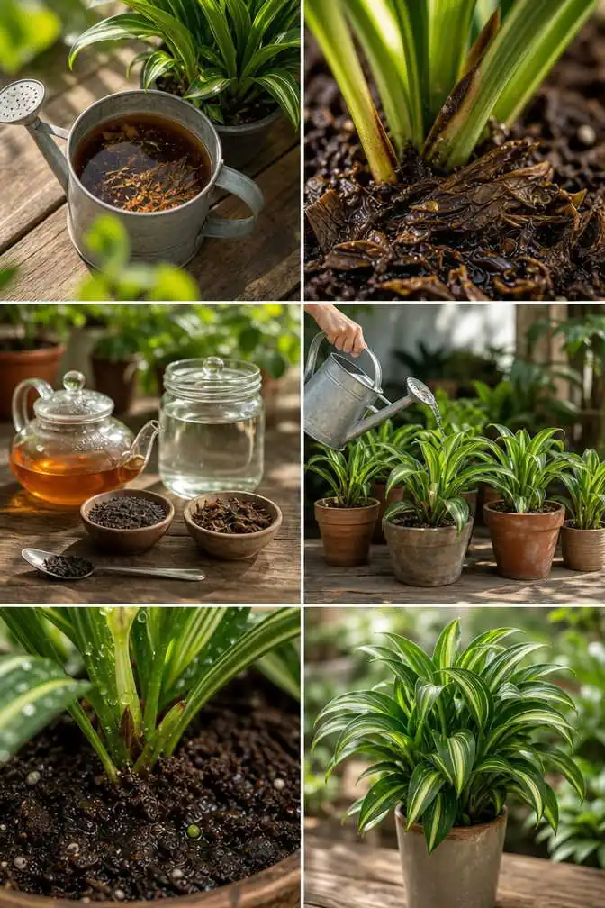 Thé froid dans l'arrosoir : les 5 plantes qui adorent