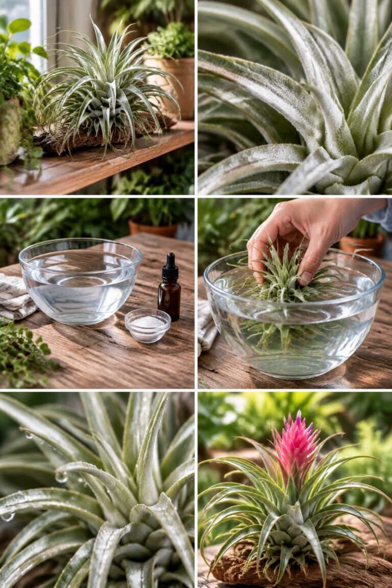 Tillandsia : la plante sans terre qui se trempe une fois par semaine