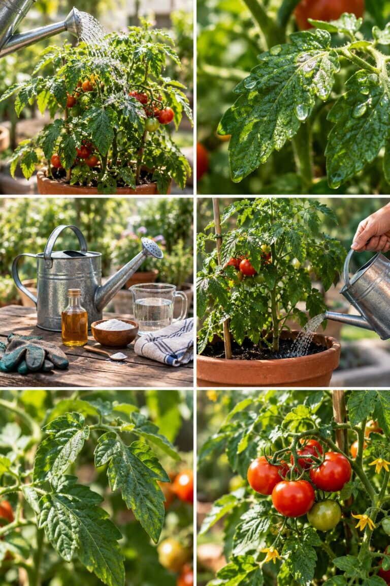 Tomates : arrosez au pied, jamais sur les feuilles