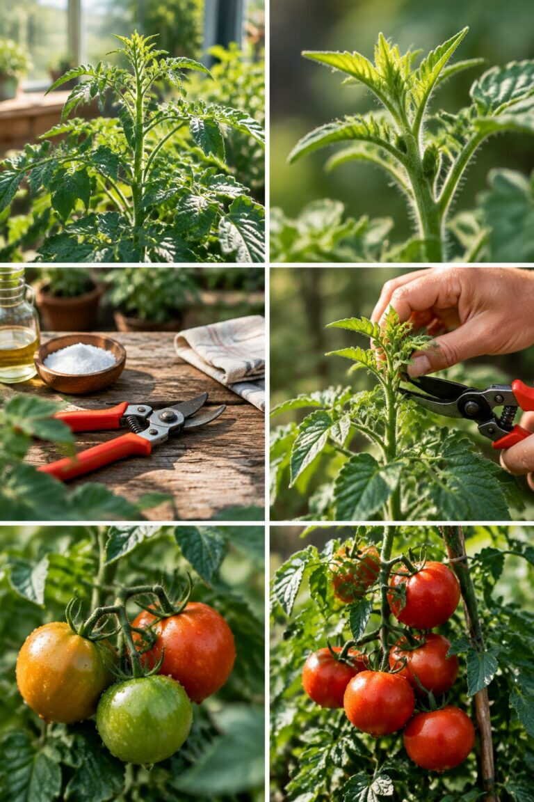 Tomates en pot : couper la tête fin août pour que les fruits mûrissent