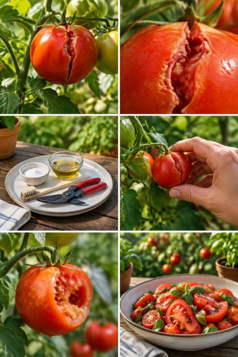 Tomates fendues : mangez-les le jour même ou elles pourrissent