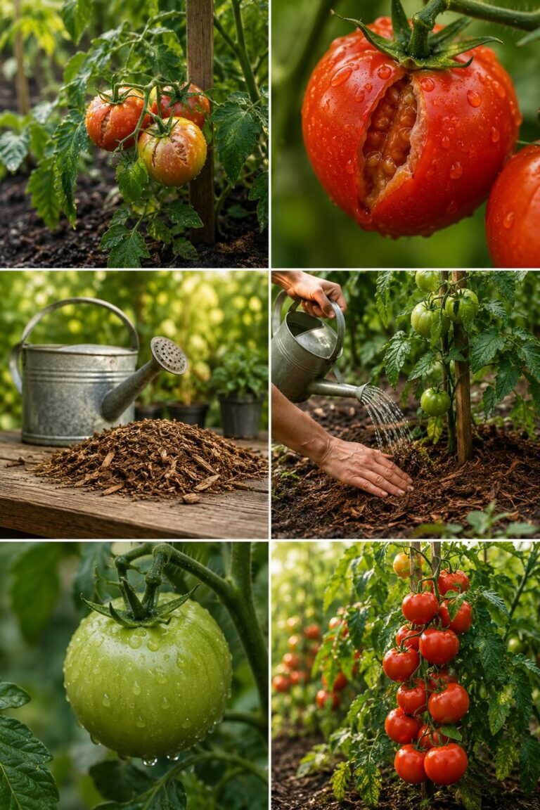 Tomates qui craquent après la pluie : la seule façon de l&rsquo;éviter