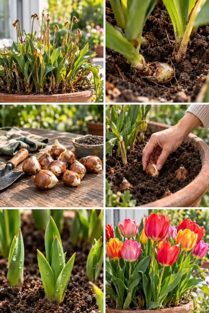 Tulipes qui ne reviennent pas la 2e année : c'est normal, voici pourquoi