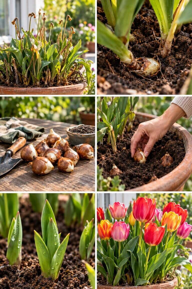 Tulipes qui ne reviennent pas la 2e année : c&rsquo;est normal, voici pourquoi