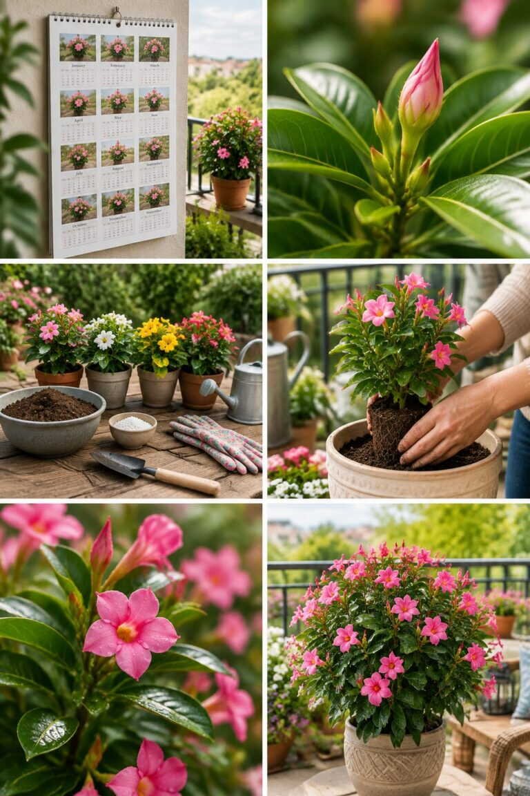 Un balcon fleuri toute l&rsquo;année : le planning mois par mois