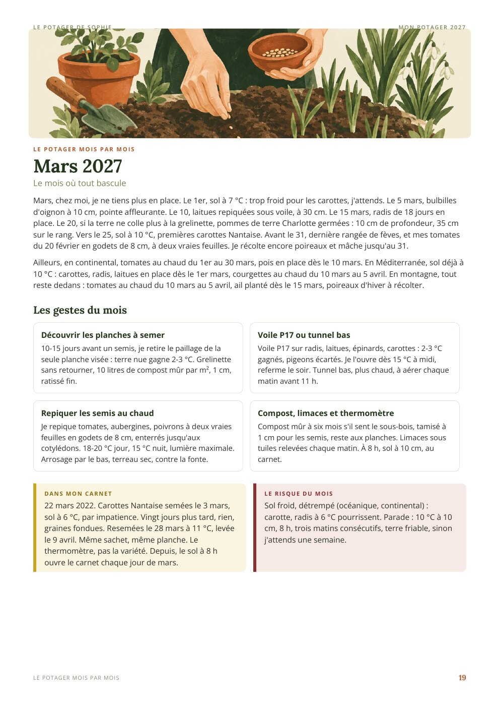 Mars 2027 sur deux pages
